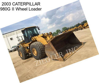 2003 CATERPILLAR 980G II Wheel Loader