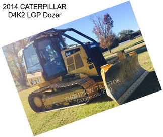 2014 CATERPILLAR D4K2 LGP Dozer