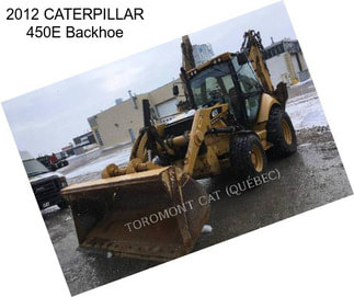 2012 CATERPILLAR 450E Backhoe