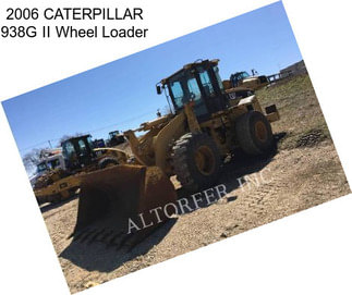 2006 CATERPILLAR 938G II Wheel Loader