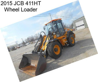 2015 JCB 411HT Wheel Loader