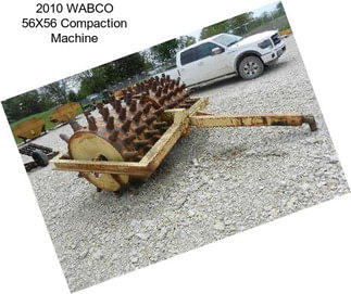 2010 WABCO 56X56 Compaction Machine