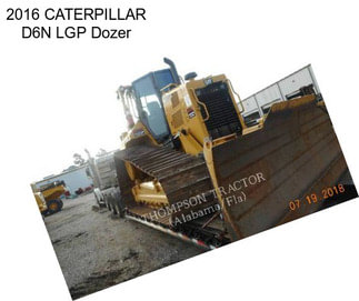 2016 CATERPILLAR D6N LGP Dozer