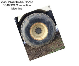 2002 INGERSOLL RAND SD105DX Compaction Machine