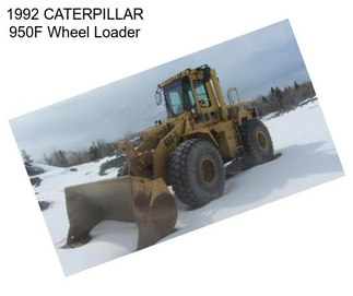 1992 CATERPILLAR 950F Wheel Loader