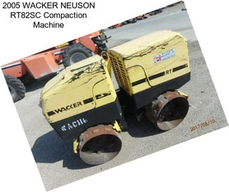 2005 WACKER NEUSON RT82SC Compaction Machine