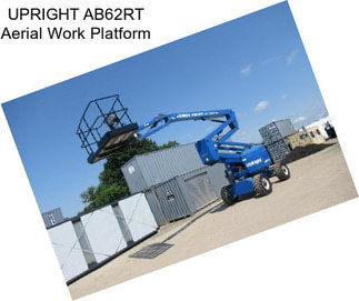 UPRIGHT AB62RT Aerial Work Platform