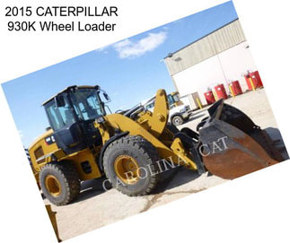 2015 CATERPILLAR 930K Wheel Loader