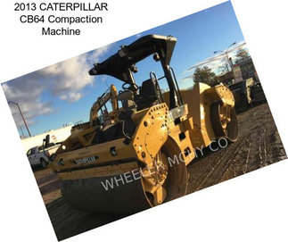 2013 CATERPILLAR CB64 Compaction Machine