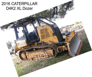 2016 CATERPILLAR D4K2 XL Dozer