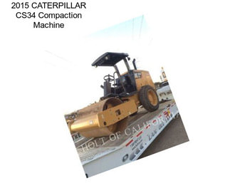 2015 CATERPILLAR CS34 Compaction Machine