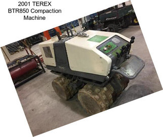 2001 TEREX BTR850 Compaction Machine