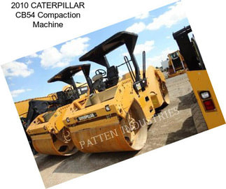 2010 CATERPILLAR CB54 Compaction Machine