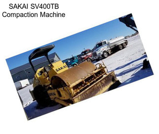 SAKAI SV400TB Compaction Machine