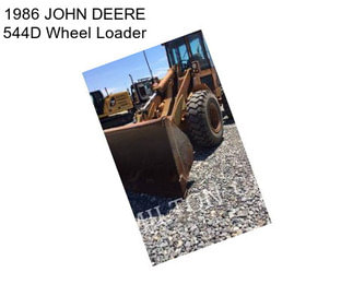 1986 JOHN DEERE 544D Wheel Loader