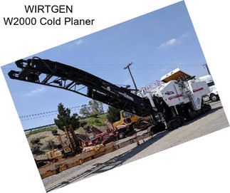 WIRTGEN W2000 Cold Planer