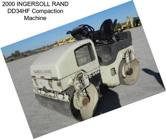 2000 INGERSOLL RAND DD34HF Compaction Machine