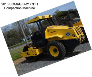 2013 BOMAG BW177DH Compaction Machine