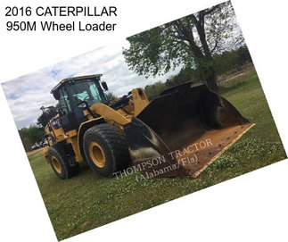 2016 CATERPILLAR 950M Wheel Loader