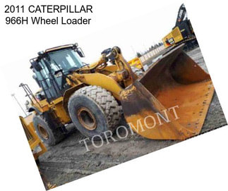 2011 CATERPILLAR 966H Wheel Loader