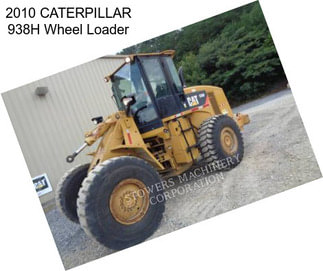 2010 CATERPILLAR 938H Wheel Loader