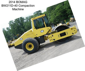 2014 BOMAG BW211D-40 Compaction Machine