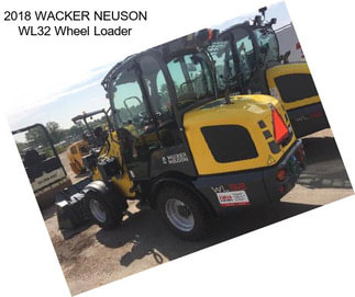 2018 WACKER NEUSON WL32 Wheel Loader