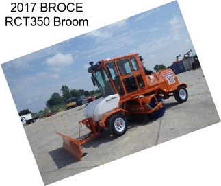 2017 BROCE RCT350 Broom