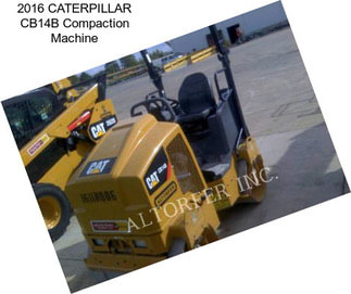 2016 CATERPILLAR CB14B Compaction Machine