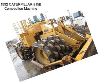 1992 CATERPILLAR 815B Compaction Machine