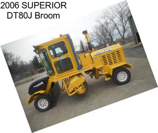 2006 SUPERIOR DT80J Broom