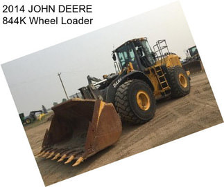 2014 JOHN DEERE 844K Wheel Loader