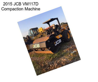 2015 JCB VM117D Compaction Machine