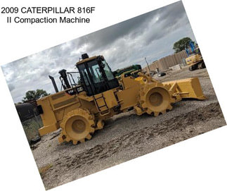 2009 CATERPILLAR 816F II Compaction Machine