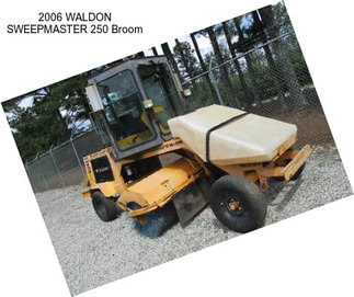 2006 WALDON SWEEPMASTER 250 Broom