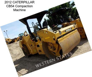 2012 CATERPILLAR CB54 Compaction Machine