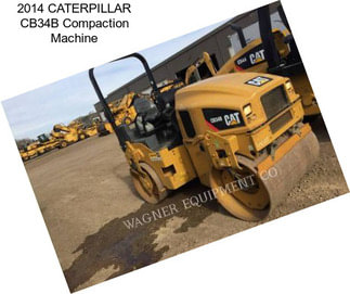 2014 CATERPILLAR CB34B Compaction Machine