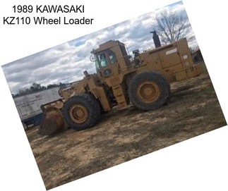 1989 KAWASAKI KZ110 Wheel Loader