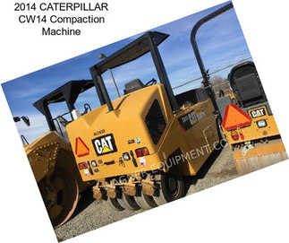 2014 CATERPILLAR CW14 Compaction Machine