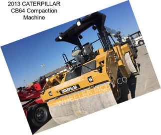 2013 CATERPILLAR CB64 Compaction Machine