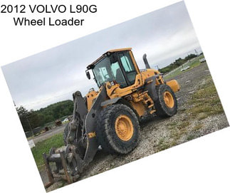 2012 VOLVO L90G Wheel Loader