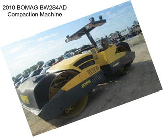 2010 BOMAG BW284AD Compaction Machine
