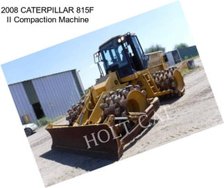 2008 CATERPILLAR 815F II Compaction Machine