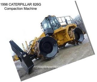 1998 CATERPILLAR 826G Compaction Machine