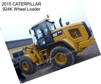 2015 CATERPILLAR 924K Wheel Loader