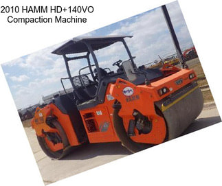 2010 HAMM HD+140VO Compaction Machine
