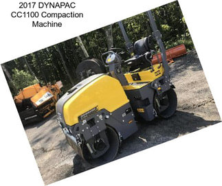 2017 DYNAPAC CC1100 Compaction Machine