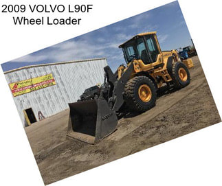 2009 VOLVO L90F Wheel Loader