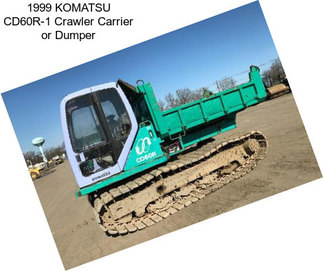1999 KOMATSU CD60R-1 Crawler Carrier or Dumper