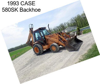 1993 CASE 580SK Backhoe